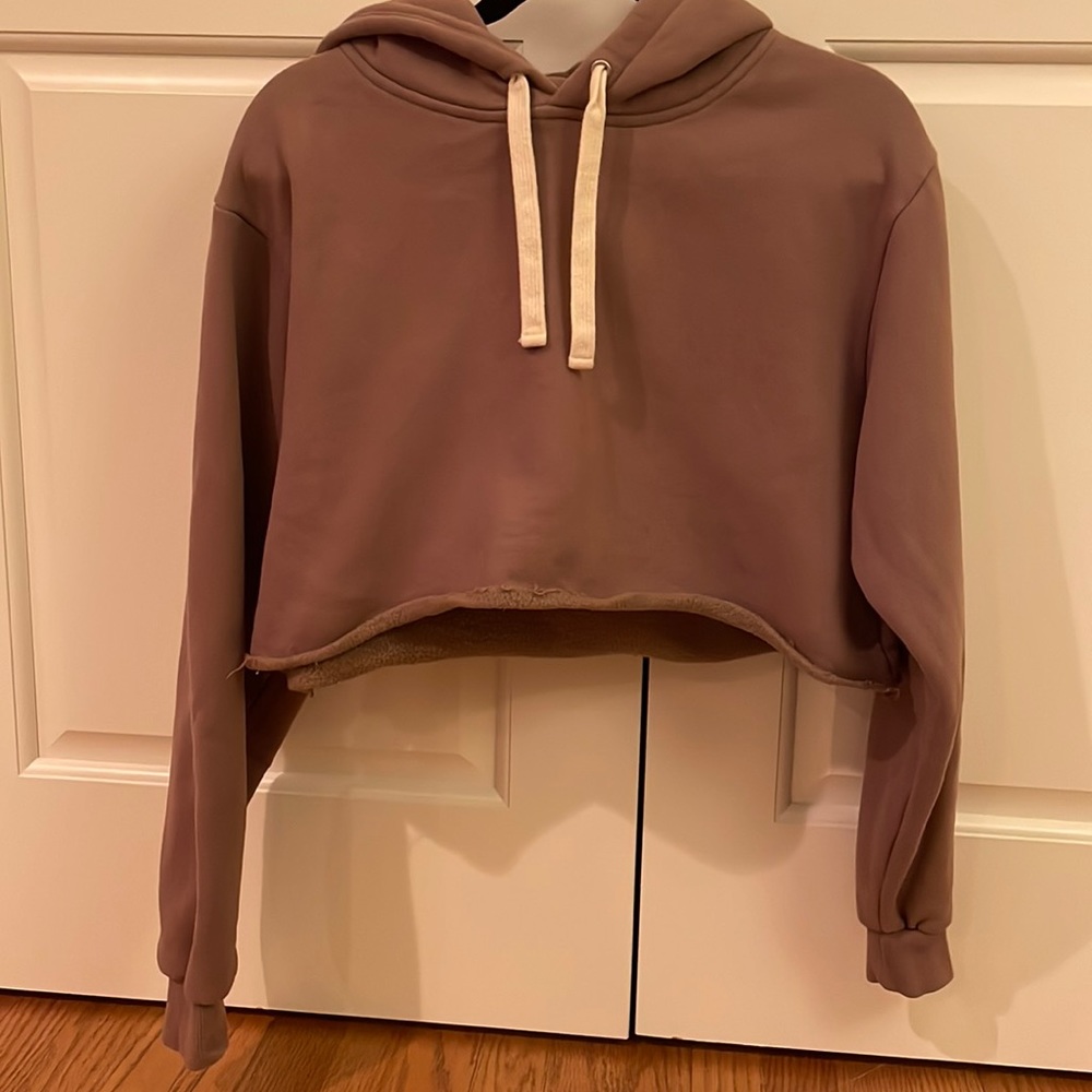 Kith Cropped sweatshirt, mauve